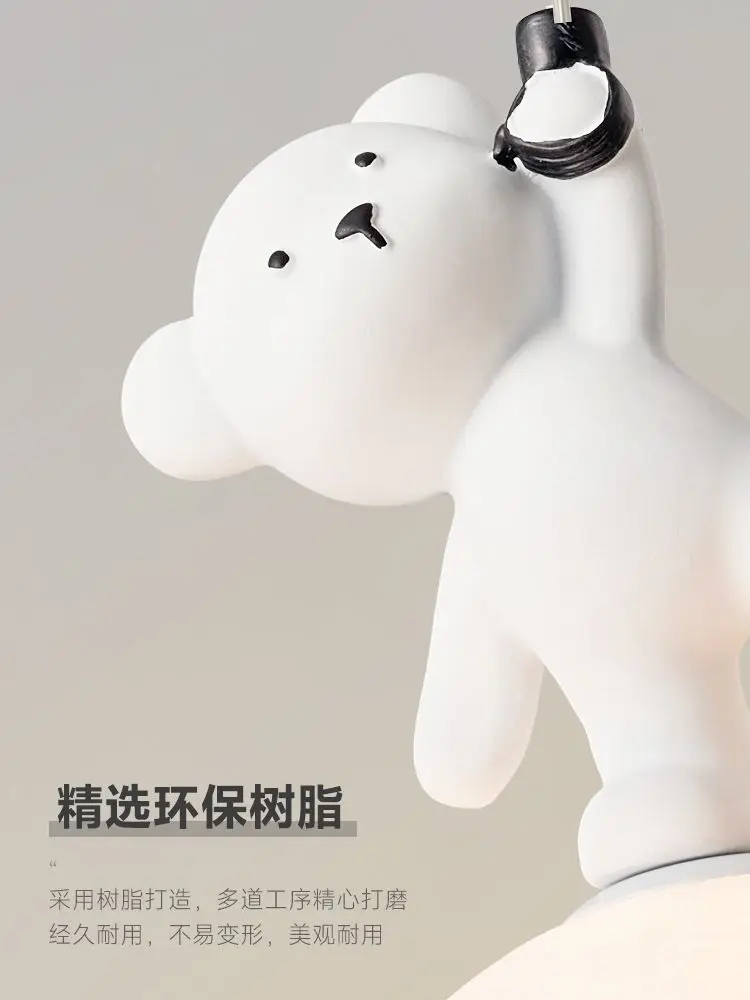 곰 램프 만화 캐릭터 아기방 침대 옆 펜던트 레진 어린 - Baby Nursery Light Fixture 리뷰 및 가격